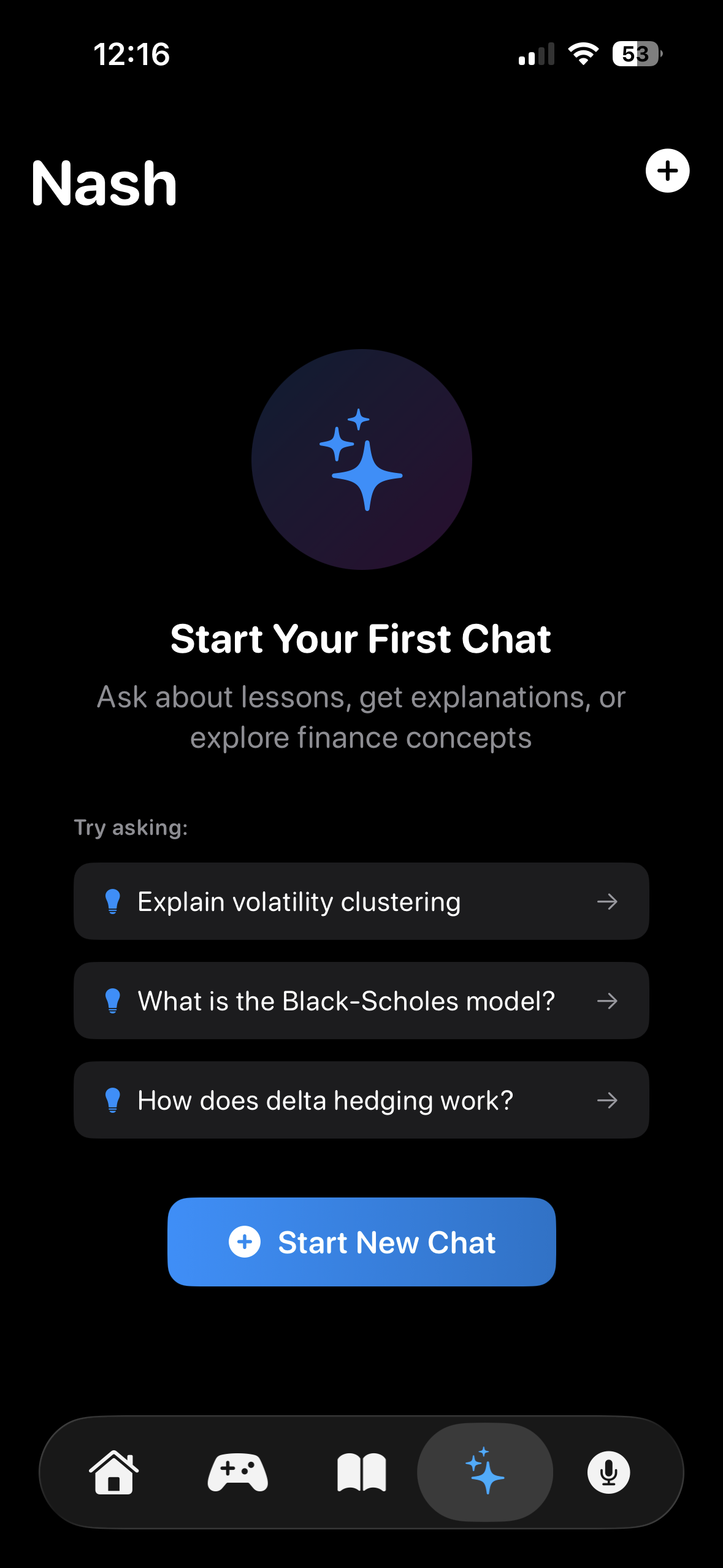 Nash AI chat